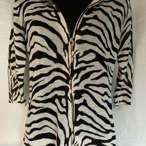 Chico’s Zebra Hoodie